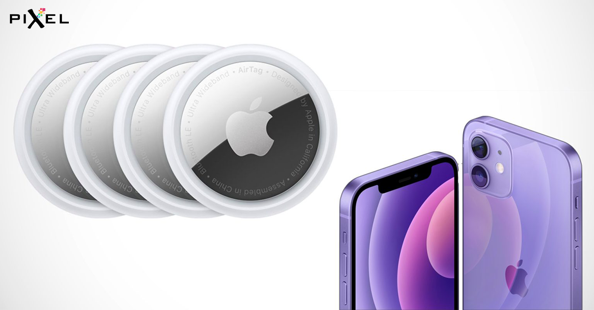 AirTag and purple iPhone 12 now available to preorder