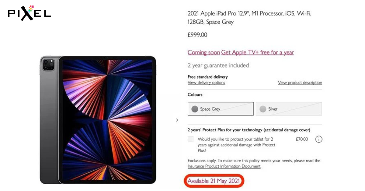 New iPad Pro and iMac with M1 will be available on May 21, British retailer reveals