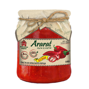 Hot red pepper paste &quot;Ararat&quot; 540 g