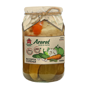 Marinated vegetables (Mix) &quot;Ararat&quot; 1000 g