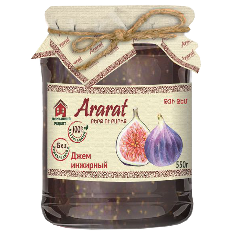 Fig jam. Homemade Ararat 550g photo