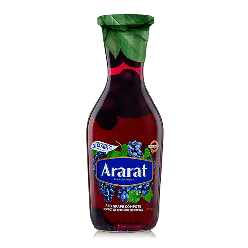 Red grape compote Ararat 1 L photo