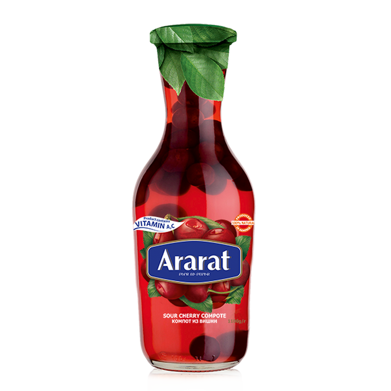 Компот из вишни ararat 1,0л ст. Арарат черри коньяк. Ararat компот вишня. Арарат вишня. Ararat компот вишня.
