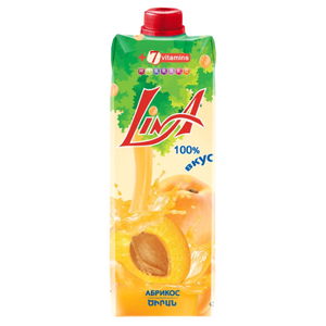 Apricot juice drink Lina 0.97 L