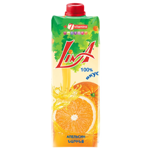 Orange juice drink Lina 0.97 L