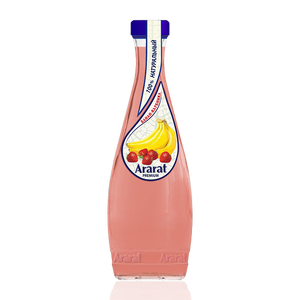 Banana-strawberry nectar with pulp Ararat Premium 0.75 L
