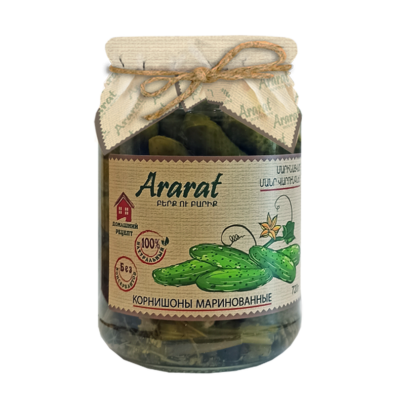 Marinated pickles Ararat photo