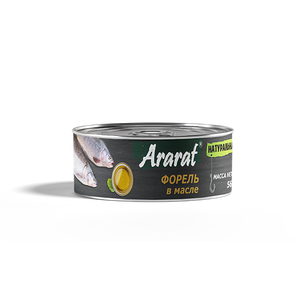 Форель натуральная с добавлением масла Ararat
