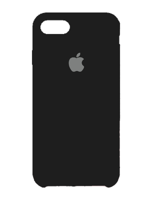 Apple Silicone Case for iPhone 7/8/SE 2020 (Черный)
