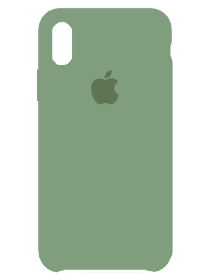 Apple Silicone Case for iPhone XR (Light Green)