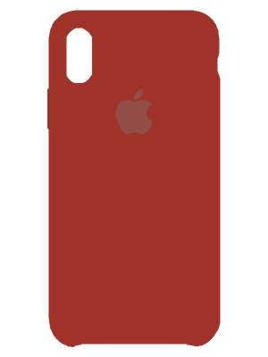 Apple Silicone Case for iPhone XR (Մուգ Կարմիր) photo