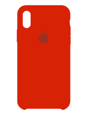 Apple Silicone Case for iPhone X/Xs (Red)