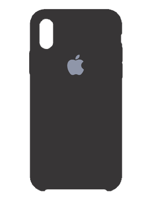 Apple Silicone Case for iPhone X/Xs (Black)