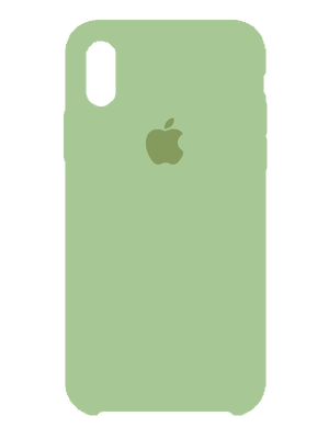 Apple Silicone Case for iPhone X/Xs (Light Green) photo