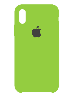 Apple Silicone Case for iPhone X/Xs (Ярко Зеленый) photo