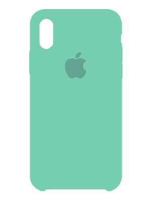 Apple Silicone Case for iPhone X/Xs (Փիրուզագույն)