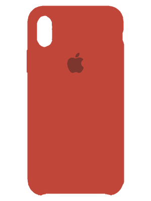Apple Silicone Case for iPhone XR (Coral Red) photo