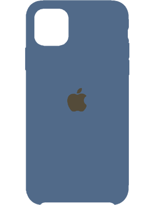 Apple Silicone Case for iPhone 11 Pro Max (Синий)