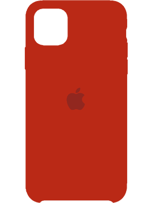 Apple Silicone Case for iPhone 11 Pro Max (Red)