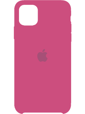 Apple Silicone Case for iPhone 11 Pro Max (Фиолетовый Розовый)