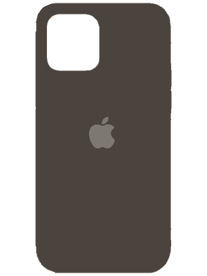 Apple Silicone Case for iPhone 12 Pro Max (Черный)