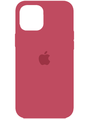 Apple Silicone Case for iPhone 12 Pro Max (Մուգ Վարդագույն) photo
