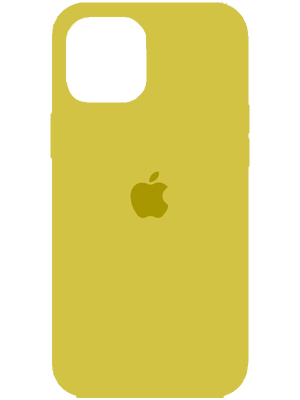 Apple Silicone Case for iPhone 12 Pro Max (Դեղին)