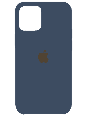 Apple Silicone Case for iPhone 12 Mini (Մուգ Կապույտ)