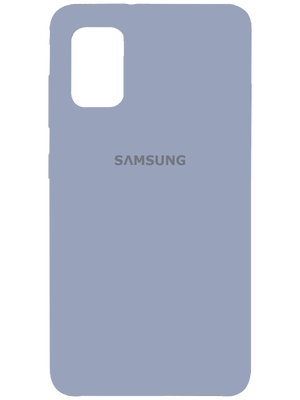 Samsung Silicone Case for Samsung Galaxy A41 (Light Blue) photo