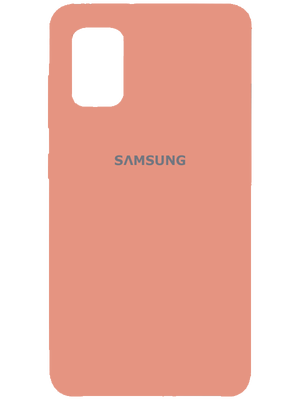 Samsung Silicone Case for Samsung Galaxy A41 (Коралловый) photo