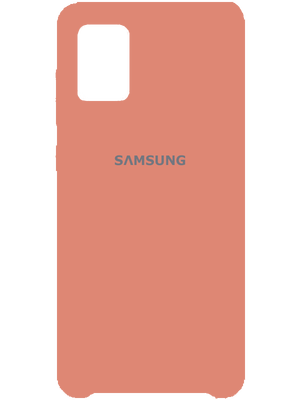 Samsung Silicone Case for Samsung Galaxy A71 (Coral) photo