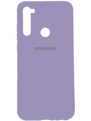 Samsung Silicone Case for Samsung Galaxy A11 (Purple)