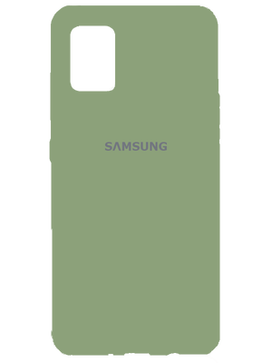 Samsung Silicone Case for Samsung Galaxy A31 (Green)