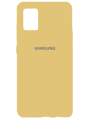 Samsung Silicone Case for Samsung Galaxy A31 (Yellow) photo