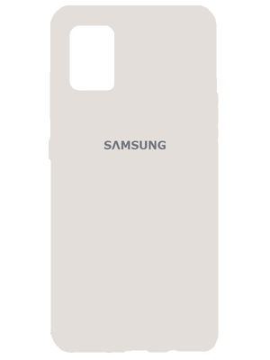 Samsung Silicone Case for Samsung Galaxy A31 (White)