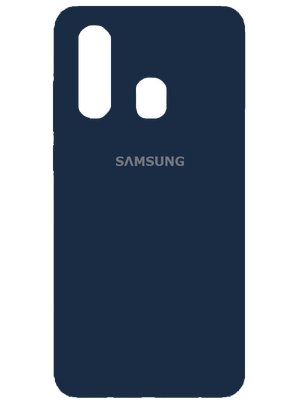 Samsung Silicone Case for Samsung Galaxy A20s (Темно Синий) photo