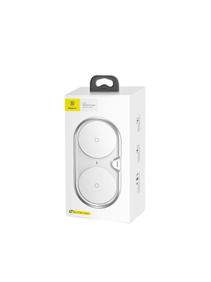 Baseus Dual Wireless Charger (WXXHJ-A01) (Белый) photo