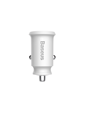 Baseus Car Charger Grain Dual-USB (CCALL-ML1/02) (Սպիտակ)