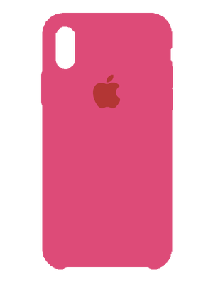 Apple Silicone Case for iPhone X/Xs (Розовый) photo