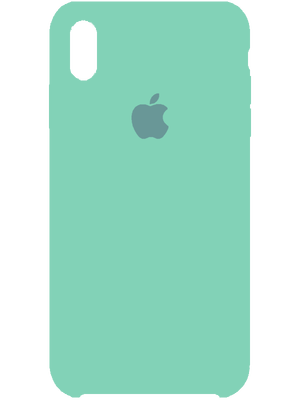 Apple Silicone Case for iPhone Xs Max (Փիրուզագույն)