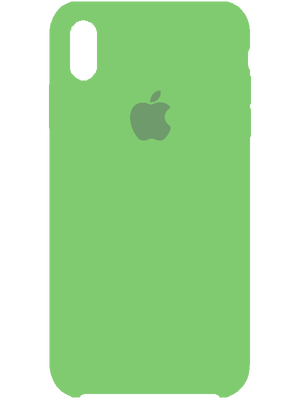 Apple Silicone Case for iPhone Xs Max (Bright Green)