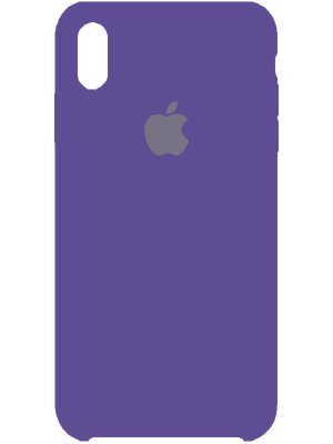 Apple Silicone Case for iPhone Xs Max (Purple)