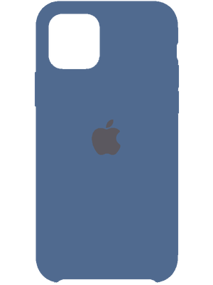 Apple Silicone Case for iPhone 11 (Blue)