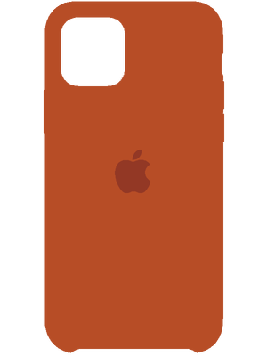 Apple Silicone Case for iPhone 11 (Coral Orange)