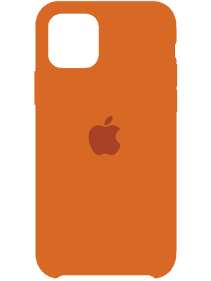 Apple Silicone Case for iPhone 11 (Orange) photo