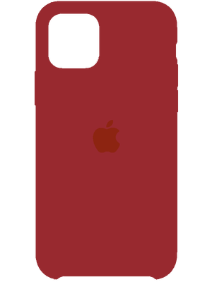 Apple Silicone Case for iPhone 11 Pro (Темно Красный) photo