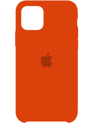 Apple Silicone Case for iPhone 11 Pro (Bright Orange)