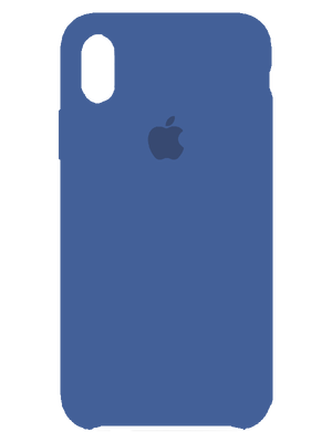 Apple Silicone Case for iPhone XR (Темно Синий)
