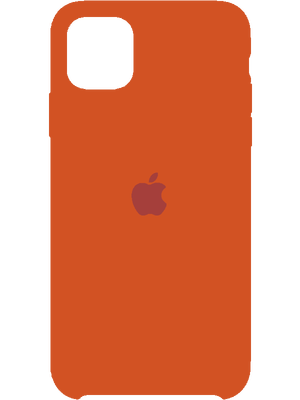 Apple Silicone Case for iPhone 11 Pro Max (Coral Orange)