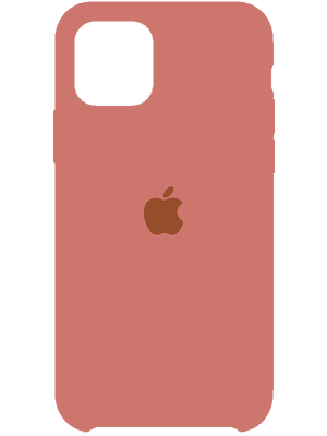 Apple Silicone Case for iPhone 11 Pro (Кораллово Розовый)